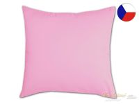 Jednobarevný povlak na polštář bavlněný 50x70 EXCLUSIVE růžový