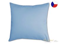 Jednobarevný povlak na polštář bavlněný 30x40 EXCLUSIVE modrý