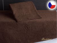 Luxusní ručník 50x100 GRAND Motýlek 640g tmavě hnědý