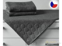 Luxusní ručník 50x100 TERRY KOLA 500g tmavě šedá