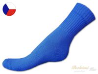 Trekové ponožky polofroté 35/37 Modré