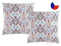 Bavlněný dekorační polštář 50x50 PROVENCE Narista purpur