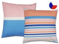 Bavlněný povlak na polštář 50x50 EXCLUSIVE Mart-blue pink