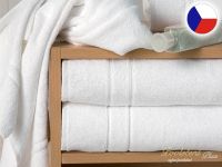 Kvalitní hotelový ručník 50x100 Bílý 450g