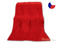 Luxusní deka MICRO červená 400g 200x230