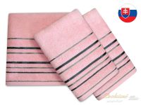 Froté ručník 50x100 ZARA světle růžový