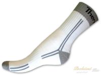 Thermo ponožky THERMOLITE bílá - sv. šedá 45/46