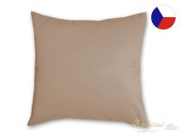 Jednobarevný povlak na polštář bavlněný 45x60 KOMFORT béžový