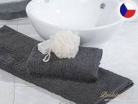 Luxusní ručník 50x100 JUVEL 580g Vlny 3D šedé