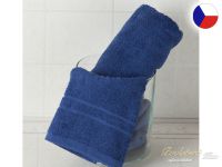 Malý ručník 30x50 RUJANA 400g Pruh tmavě modrý