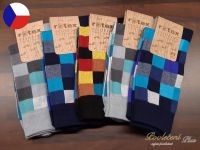 Pánské barevné ponožky Rotex Kostka 45/47 - 5 párů