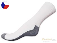Ponožky froté s lycrou Lux 38/39 bílé