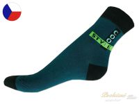 Rotex bavlněné ponožky 39/41 COOL STYLE tmavě zelené