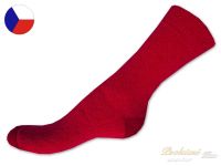 Rotex teplé ponožky TELEVIZORKY 39/41 červené