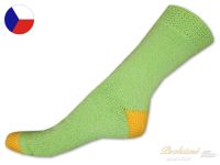 Rotex teplé ponožky TELEVIZORKY 39/41 zelené