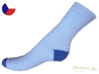 Rotex teplé ponožky TELEVIZORKY 39/41 světle modré