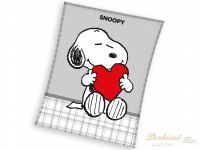 Dětská fleecová deka 150x200 Snoopy Love