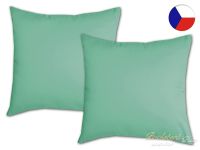 Bavlněný dekorační polštářek 40x40 EXCLUSIVE Zelený