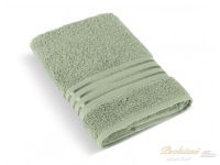 Kvalitní froté ručník 50x100 LINIE zelená 500g