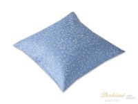Luxusní saténový povlak na polštář 40x40 GEON Blue Memory modrá