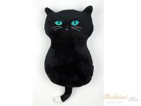 Plyšák - polštářek Kočka černá 50 cm