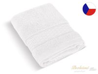 Kvalitní froté ručník 50x100 Proužek bílý 450g