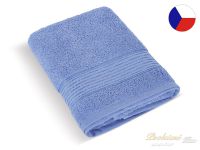 Kvalitní froté ručník 50x100 PROUŽEK modrý 450g